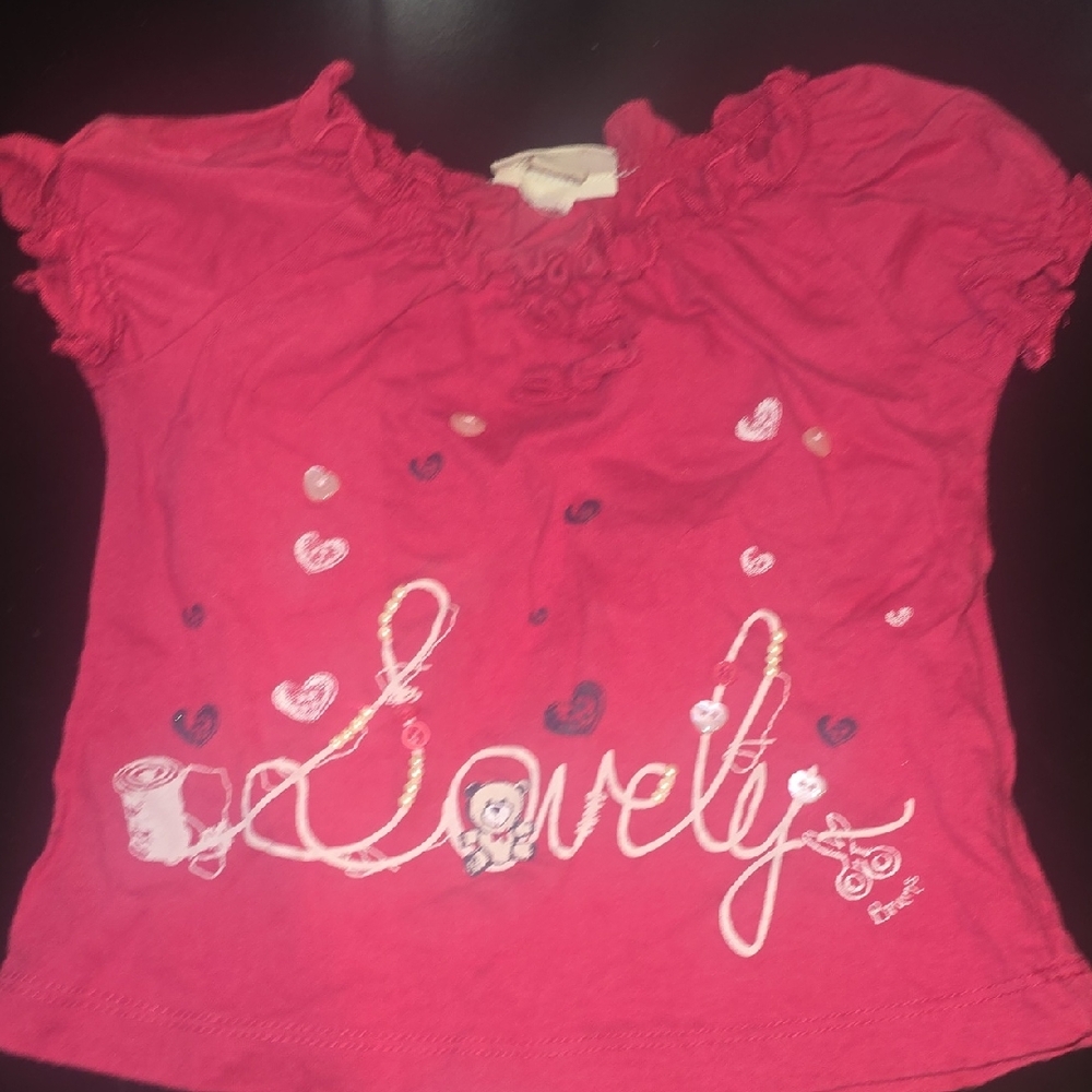 Charming Kids Tee - Red by [Brand]